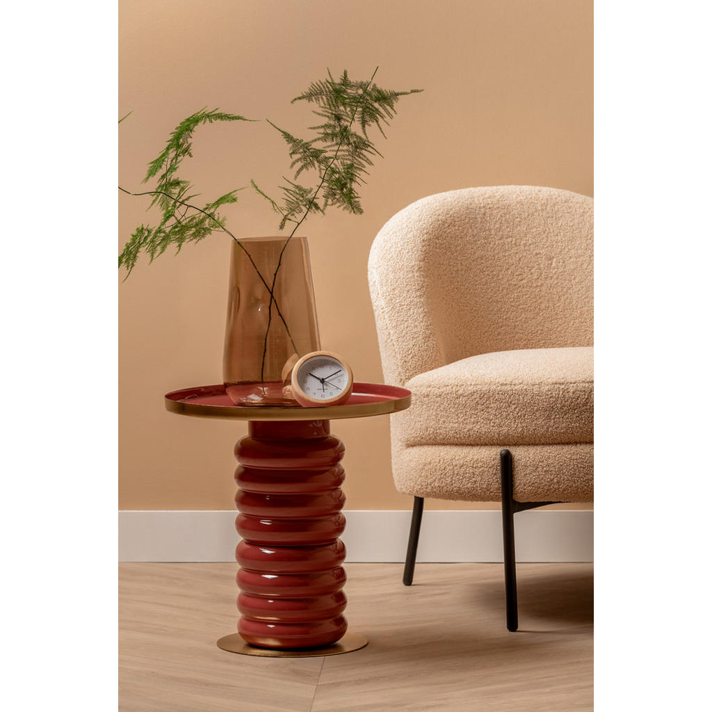 Thumbnail - Present Time Vase, Braun, Glas, Rund, 26 cm, CE, Dekoration, Vasen, Glasvasen