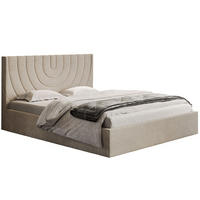 BETT Beige OLDO 6 Gepolstert Mit Bettkasten 180x200 cm - Beige, Textil (180/200cm) - Sepro Meble