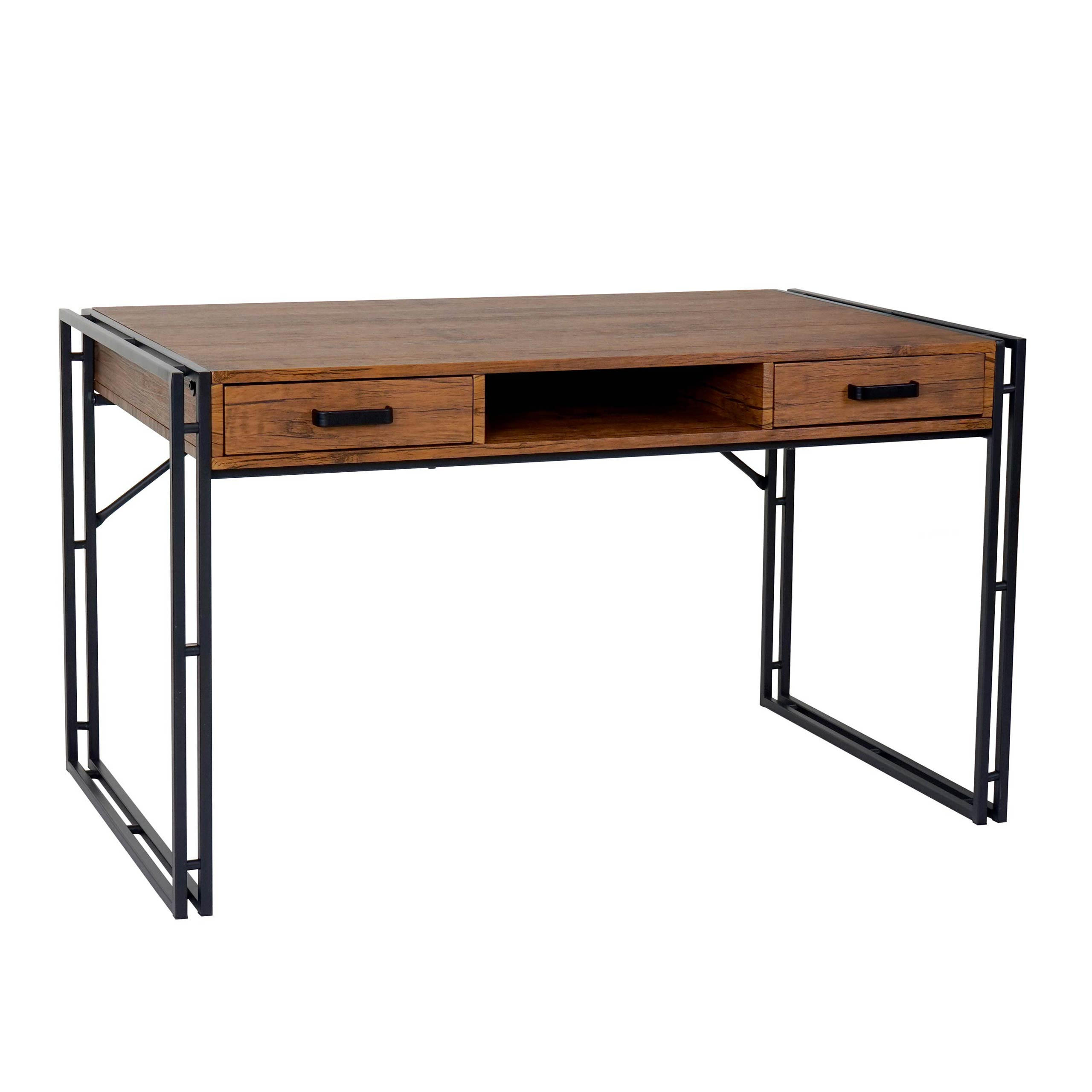 SCHREIBTISCH rechteckig Wildeiche Dekor - Wildeiche, Holzwerkstoff (70/122/75cm) - MCW