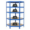ECKREGAL Tiger 180x90x45 cm Fachlast 175 kg Blau - Blau, Metall (90/180/45cm) - PROREGAL