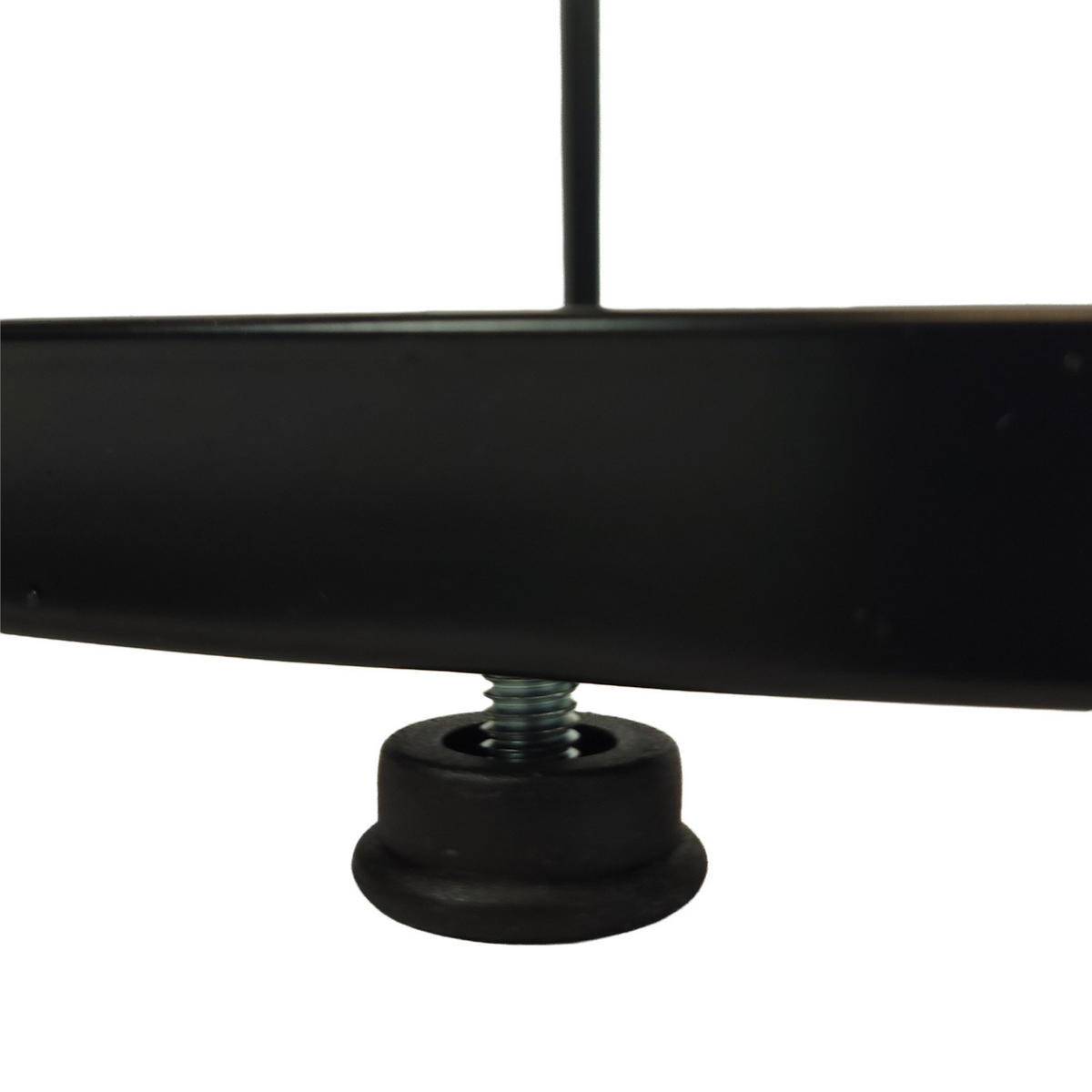 COUCHTISCH Holzoptik Metall Eichefarben Schwarz 2er Set 47x53x53 cm - Eichefarben/Schwarz, Holzwerkstoff/Metall (53/53/47cm) - Begryf