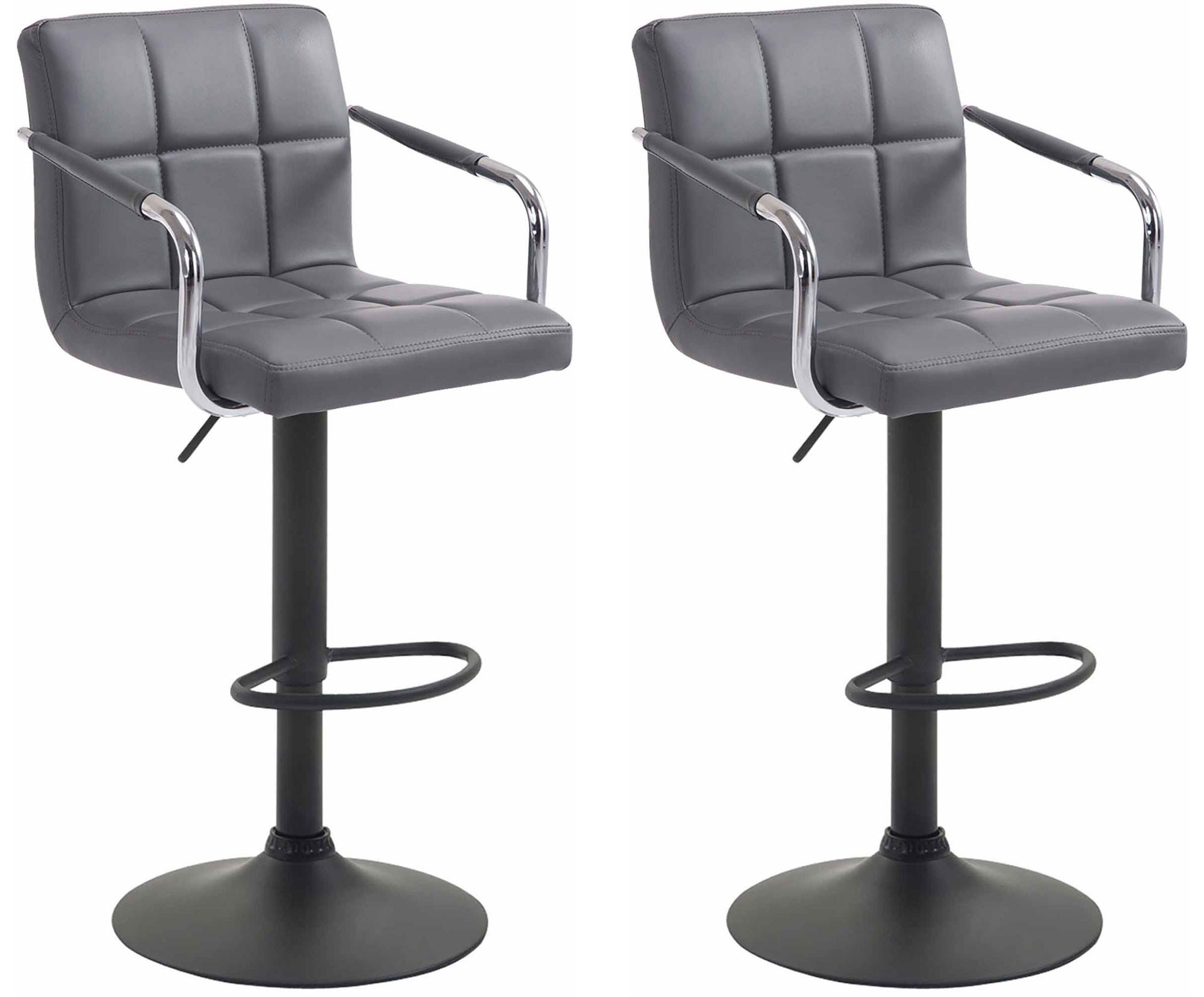 Deluke Barhocker Grau 54x91x46 cm