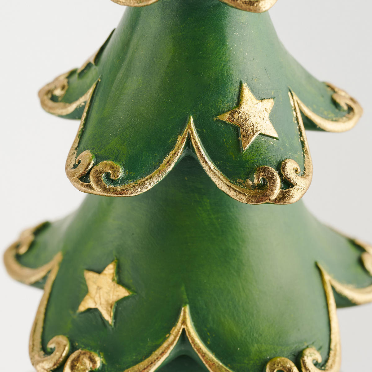 DEKOFIGUR Startree, Grün, 39.8 x 17 cm, Dekorative Weihnachtsdeko - Grün, Kunststoff (17/39.8/17cm) - home&you