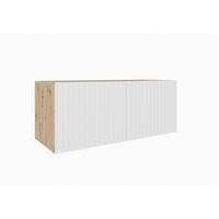 TV-SCHRANK MIO - Eiche Artisan/Weiß, Holzwerkstoff (100/41/40cm) - Meblini
