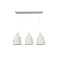 HÄNGELEUCHTE Dong Linear - Weiß Hochglanz, Metall (17/70/22cm) - Lumicom