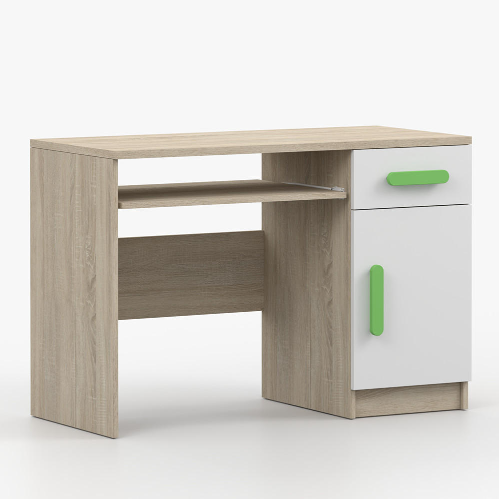 imoebel24 Kinderschreibtisch Sonoma Eiche 110x75x50 cm