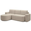 ECKSOFA RUMA - Beige (Amore 18) - Beige, Holzwerkstoff (285/180cm) - Möblo