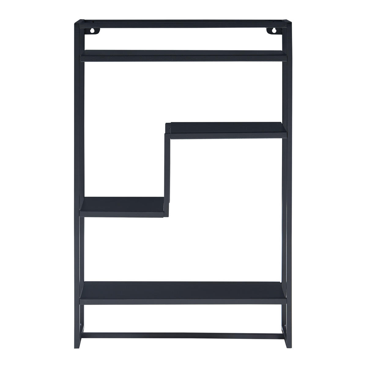 WANDREGAL Uurainen - Schwarz, Metall (40/60/13cm) - [en.casa]