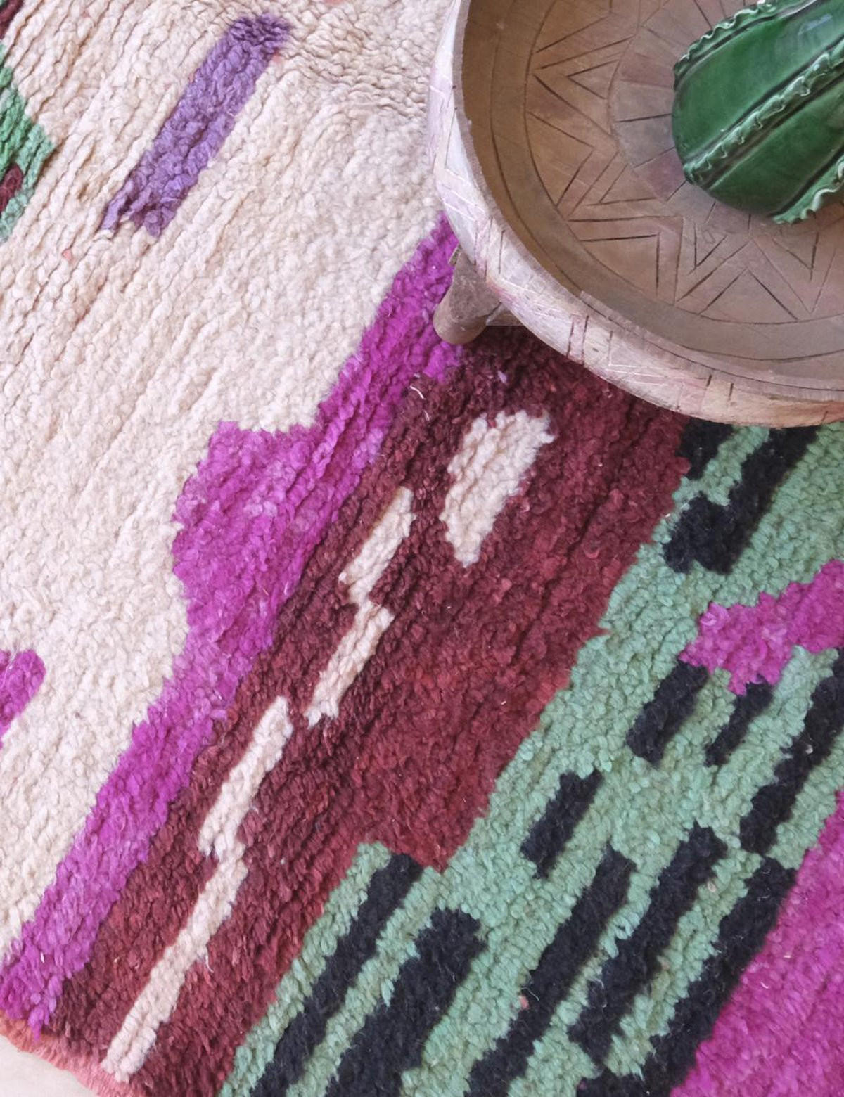 BERBERTEPPICH aus reiner Wolle 174x 264 cm - Multicolor, Naturmaterialien (174/264cm) - AFK Living