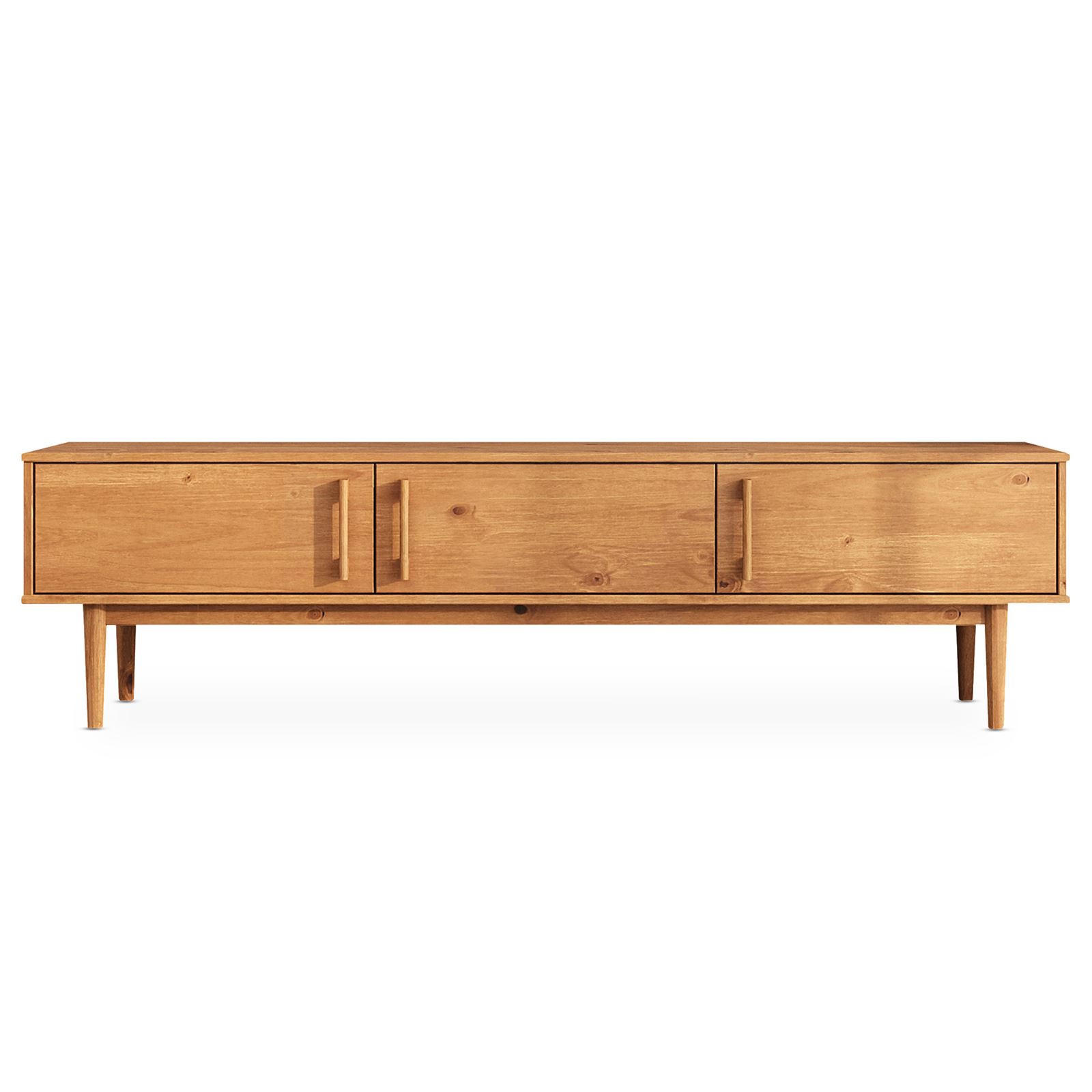 LOWBOARD TECCA - Eichefarben, Holz (180/48/41cm) - IDIMEX