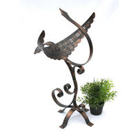 SONNENUHR Phönix Metall Schwarz Bronze 65 cm - Schwarz, Metall (40/65/38cm) - DanDiBo