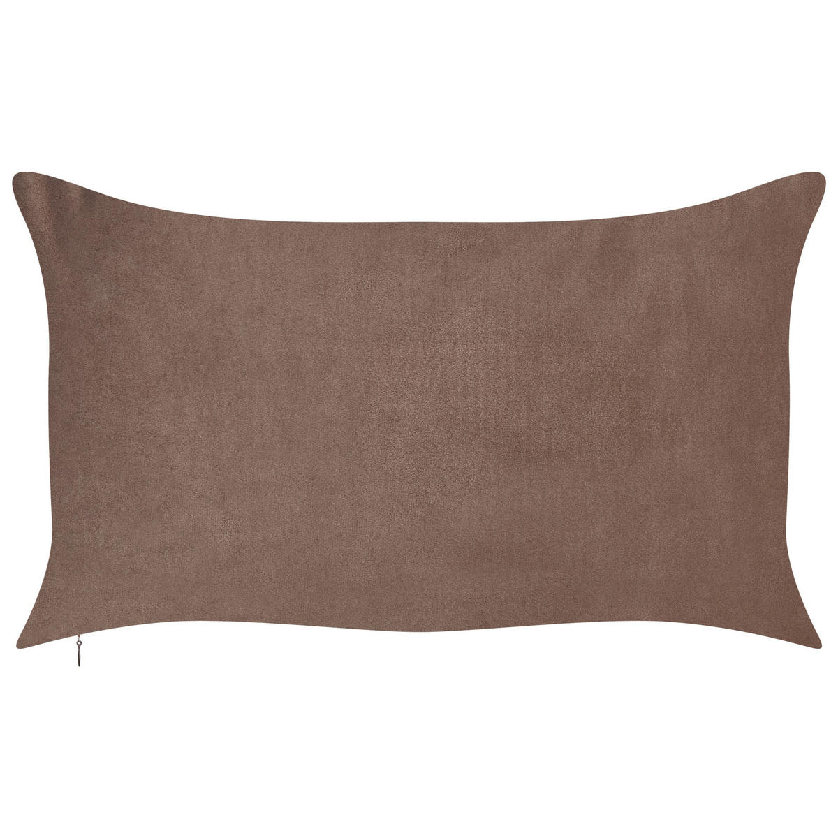 DEKOKISSEN 2er-Set Braun 35/60 cm Crodyline - Pink/Braun, Textil (35/60cm) - Beliani
