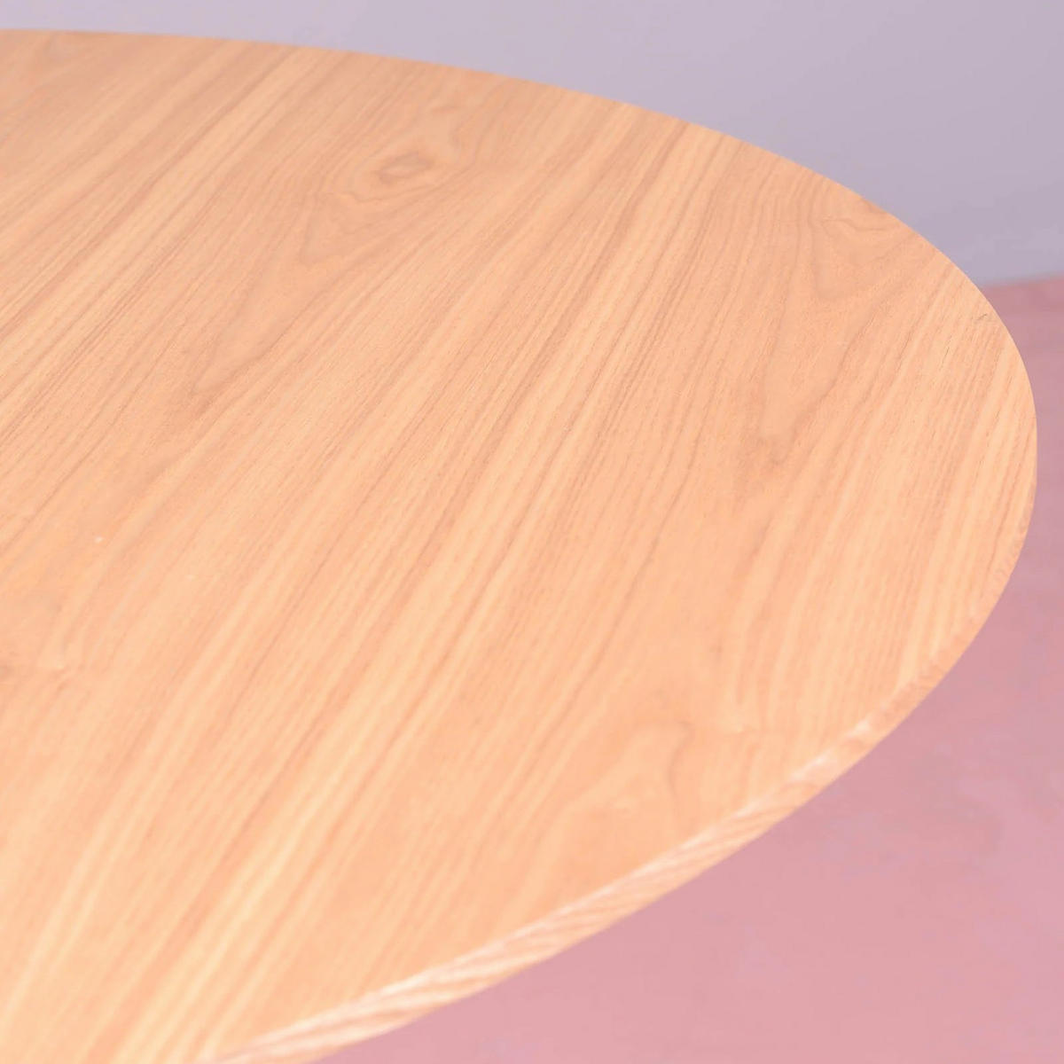 ESSTISCH Rund Eschefarben 100/100/77 cm - Eschefarben, Holz (100/100/77cm) - Nest Dream