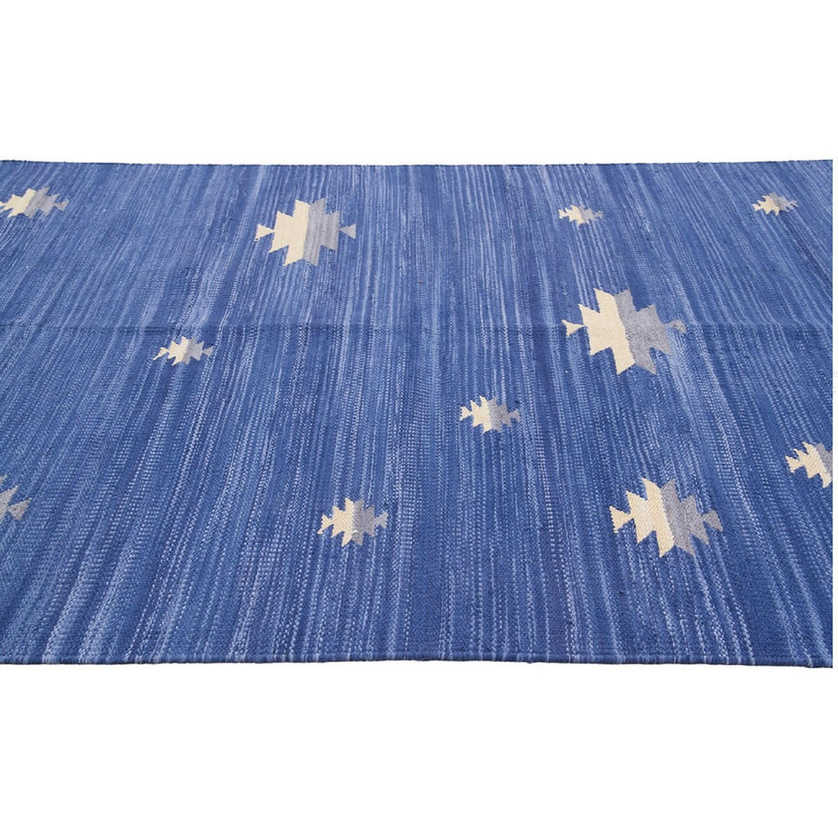 TEPPICH Moderner, beidseitig verwendbarer für Wohn- und Schlafzimmer LANAI Blau 160 x 230 cm - Blau, Naturmaterialien (160/230cm) - Novatrend