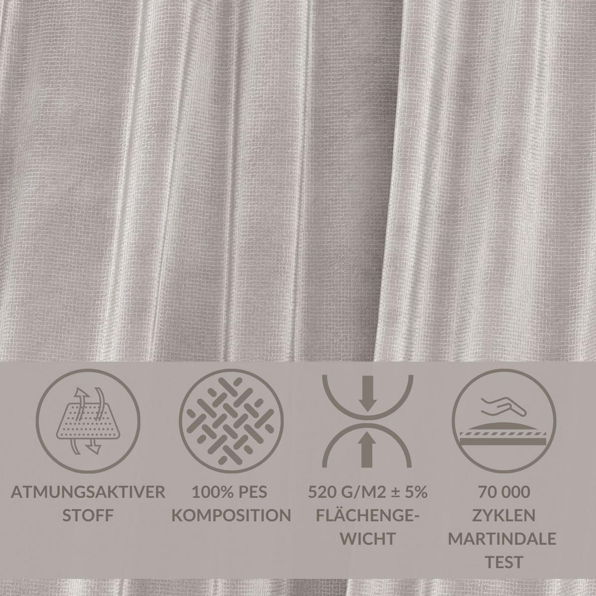 BOXBETT 180/200 cm Lovage M, in Beige, Matratze, gepolstertes Kopfteil, Bettkasten, H3 = fest - Beige/Schwarz, Holz/Holzwerkstoff (180/200cm) - Maison de Reve
