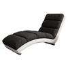 RELAXLIEGE Holiday - Chromfarben/Dunkelgrau, Holz (62/84/180cm) - MIRJAN24