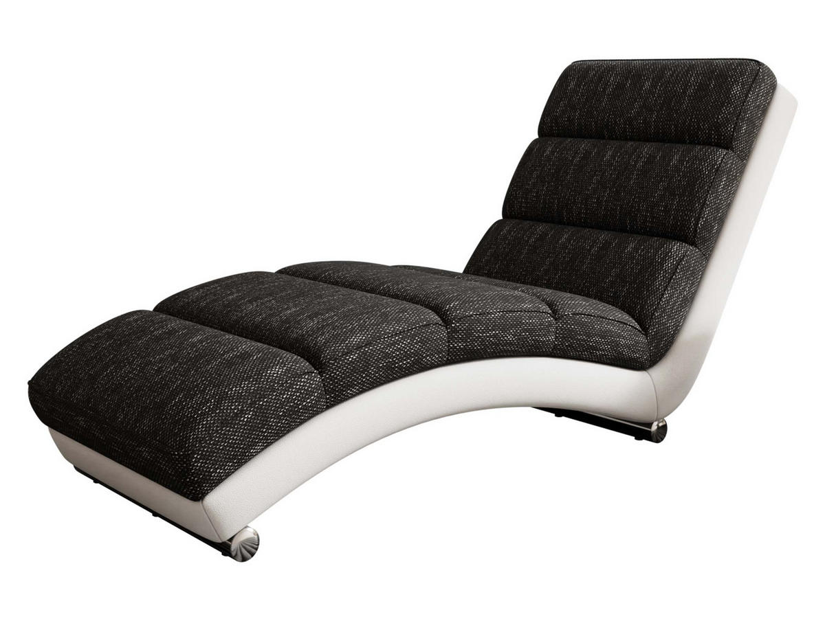 RELAXLIEGE Holiday - Chromfarben/Dunkelgrau, Holz (62/84/180cm) - MIRJAN24