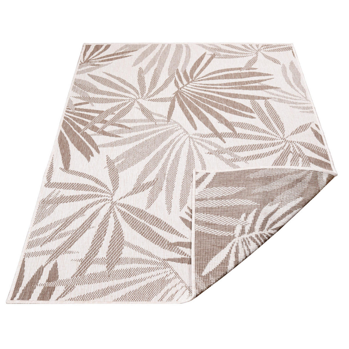 OUTDOOR-TEPPICH DuoRug 5771 Creme 120x170 cm - Beige, Textil (120/170cm) - carpet city