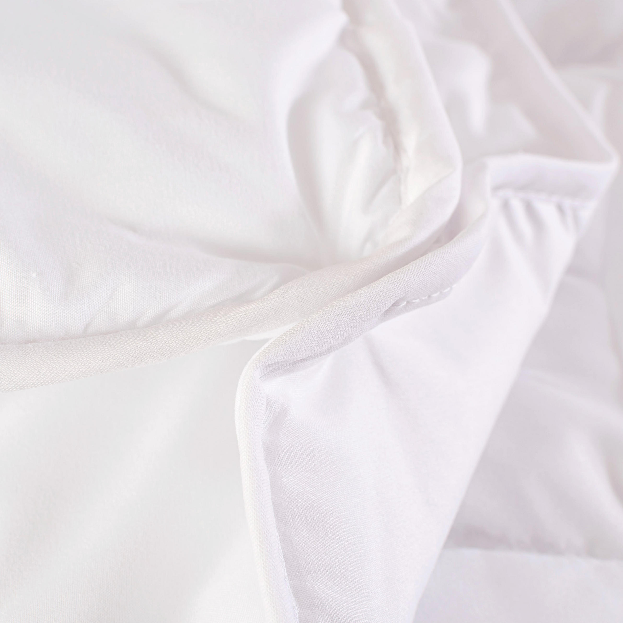 BETTDECKE Vierjahreszeiten nordic sack 120 + 250 gr basic 90x200 cm (bett 90) weiss - Weiß, Textil (90/200cm) - Happy Friday