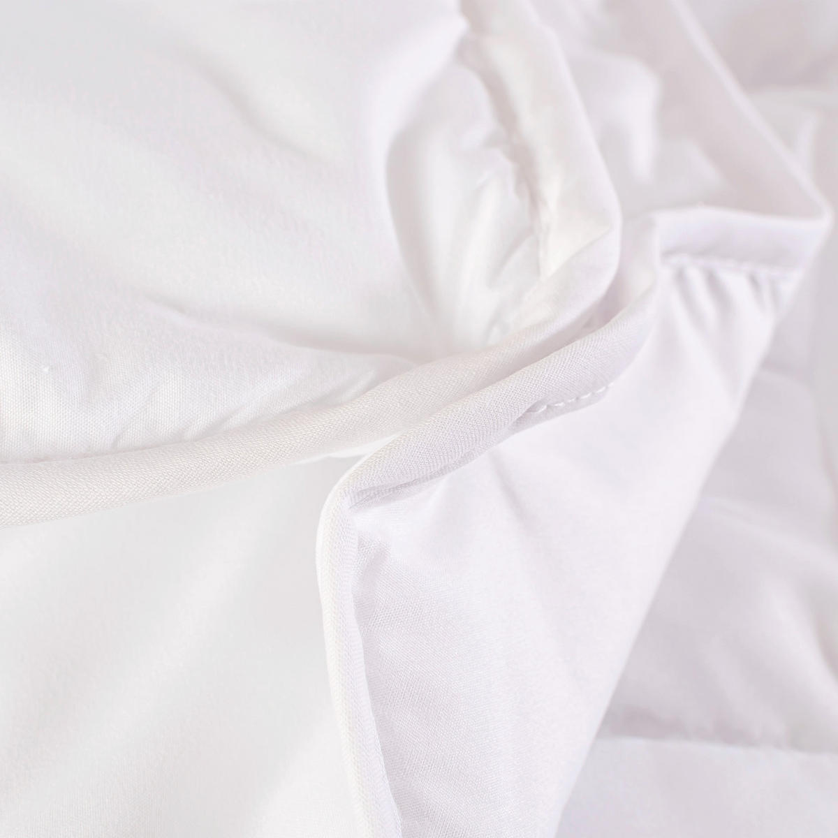 BETTDECKE Vierjahreszeiten nordic sack 120 + 250 gr basic 105x200 cm (bett 105) weiss - Weiß, Textil (105/200cm) - Happy Friday