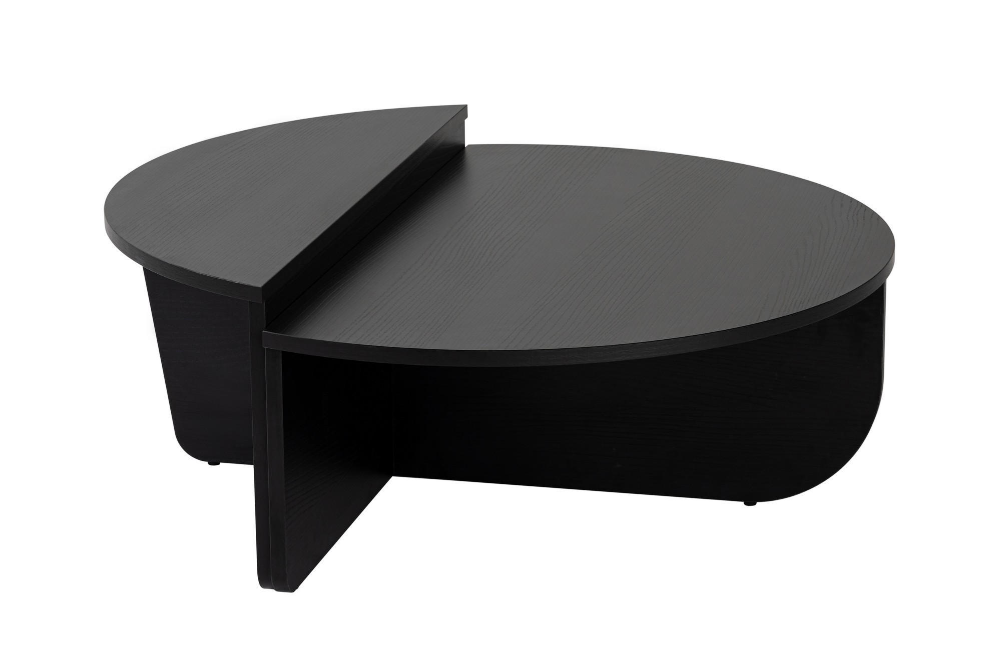 COUCHTISCH orion Schwarz - Schwarz, Holz (90/60/30cm) - Habitat Garten