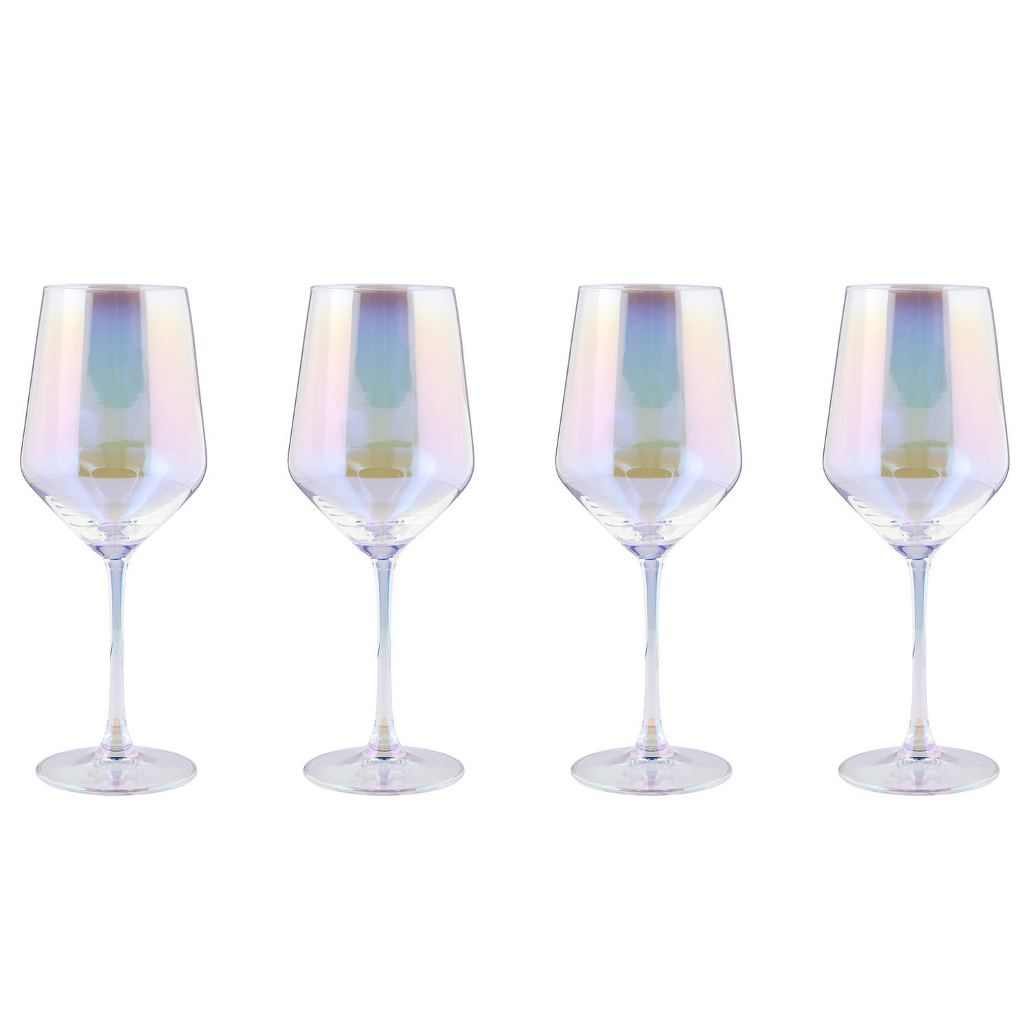 ROTWEINGLAS (4er-Set) Pearl - Transparent, Glas (0.48L) - Butlers