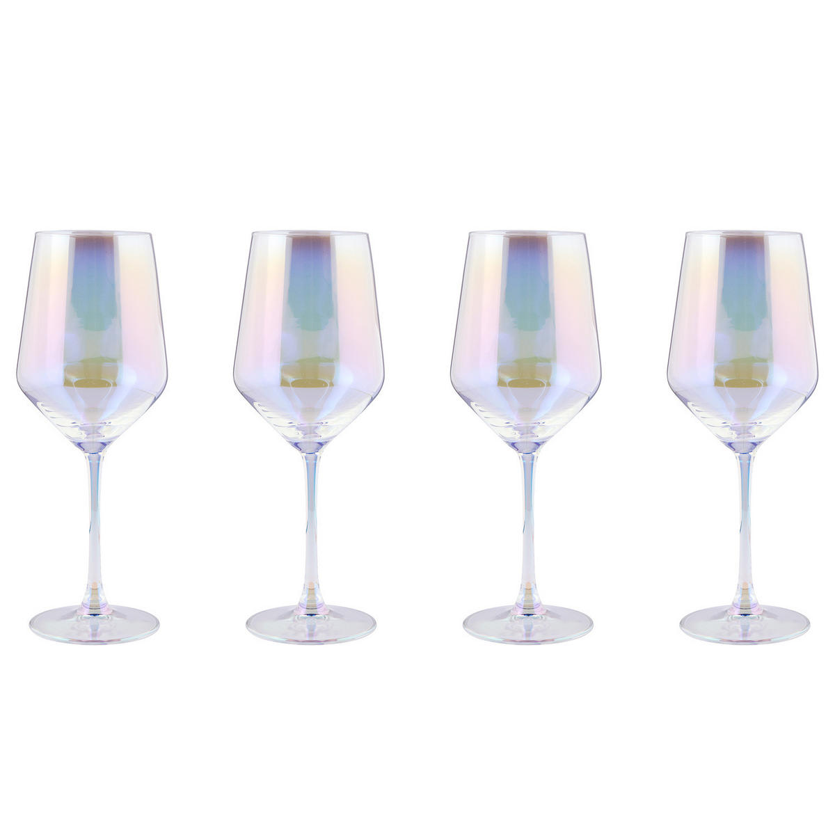 ROTWEINGLAS (4er-Set) Pearl - Transparent, Glas (0.48L) - Butlers