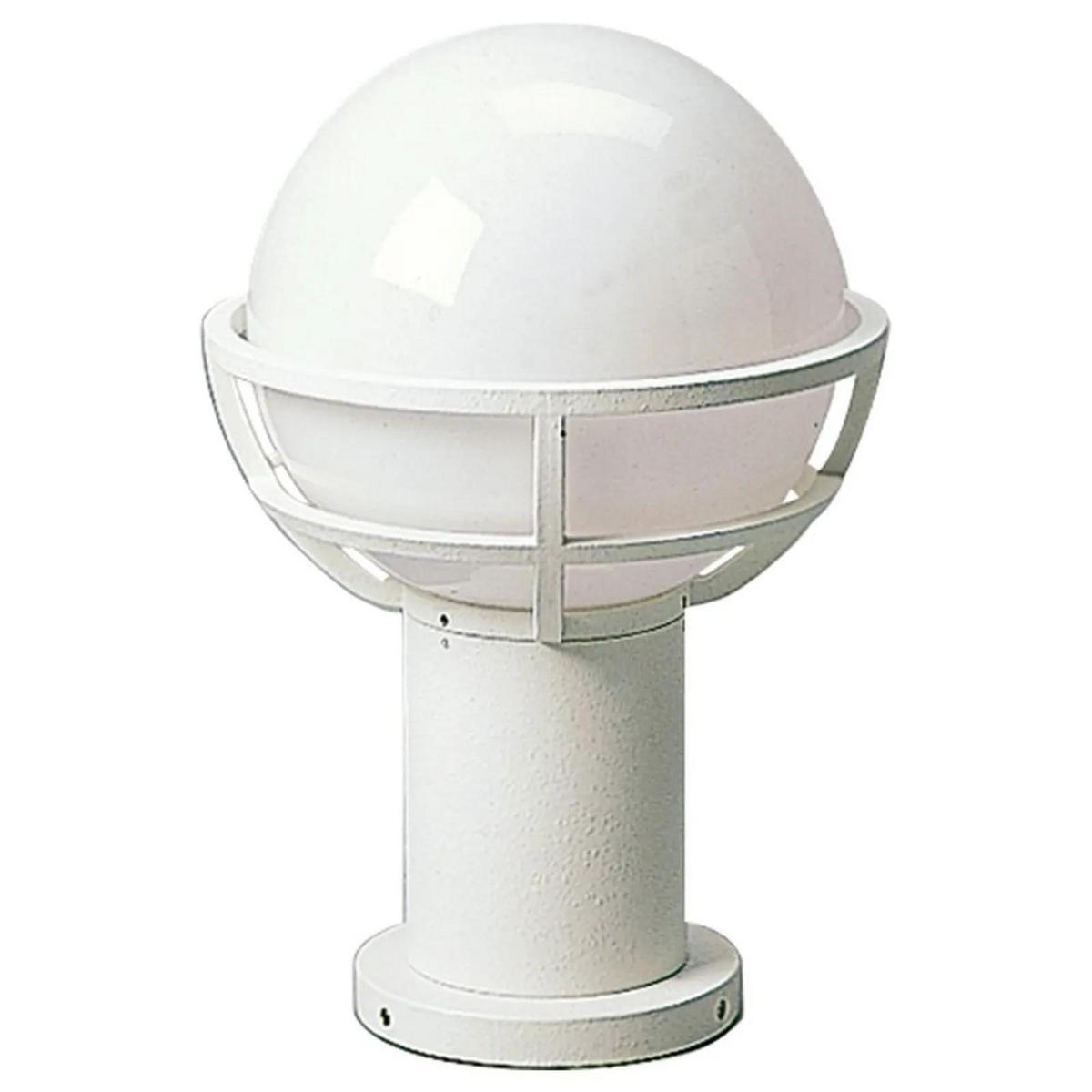 WEGELEUCHTE Weiß - Weiß, Metall (13/13/40cm) - click-licht