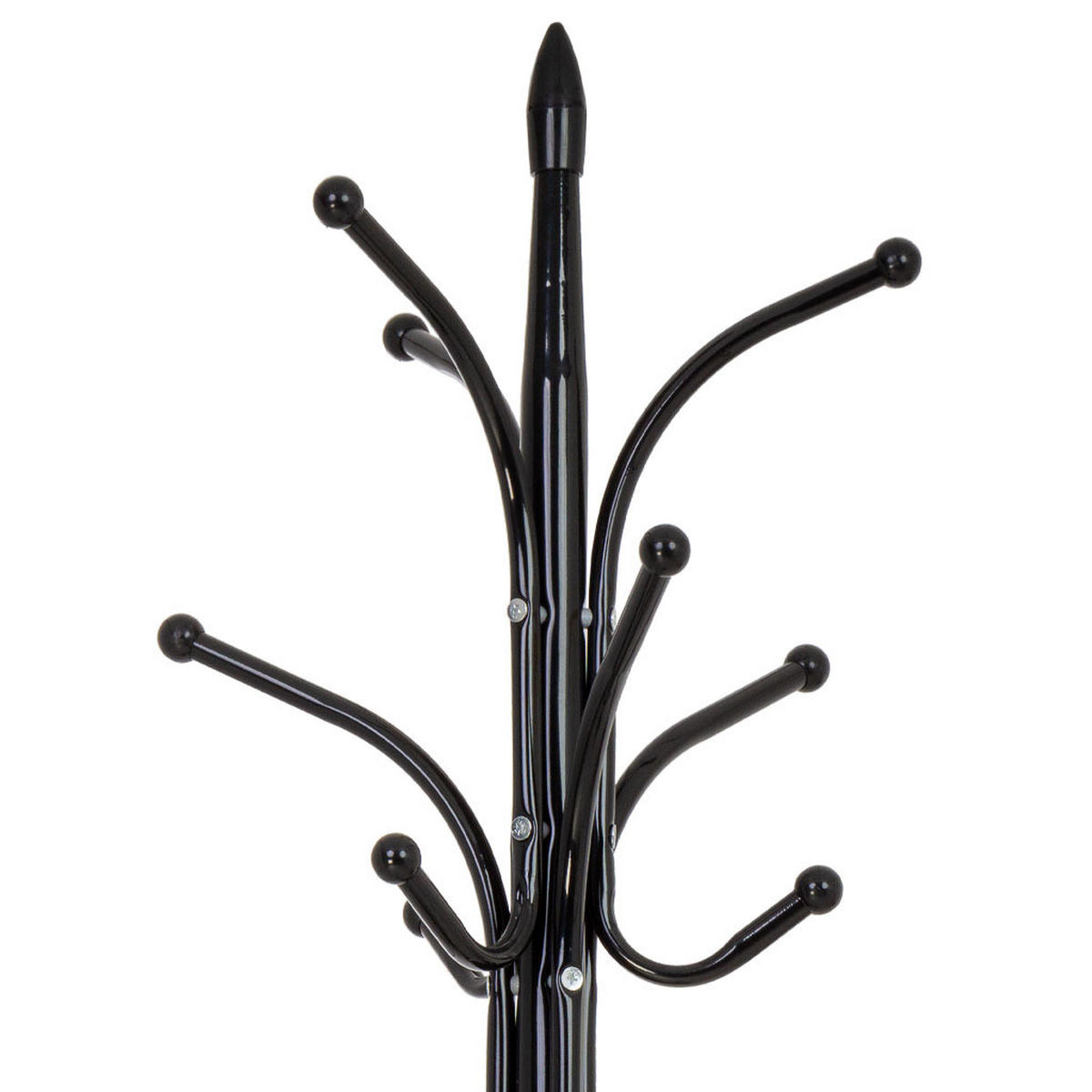 GARDEROBE aus metall - Schwarz, Metall (36/176/36cm) - Wanderlust