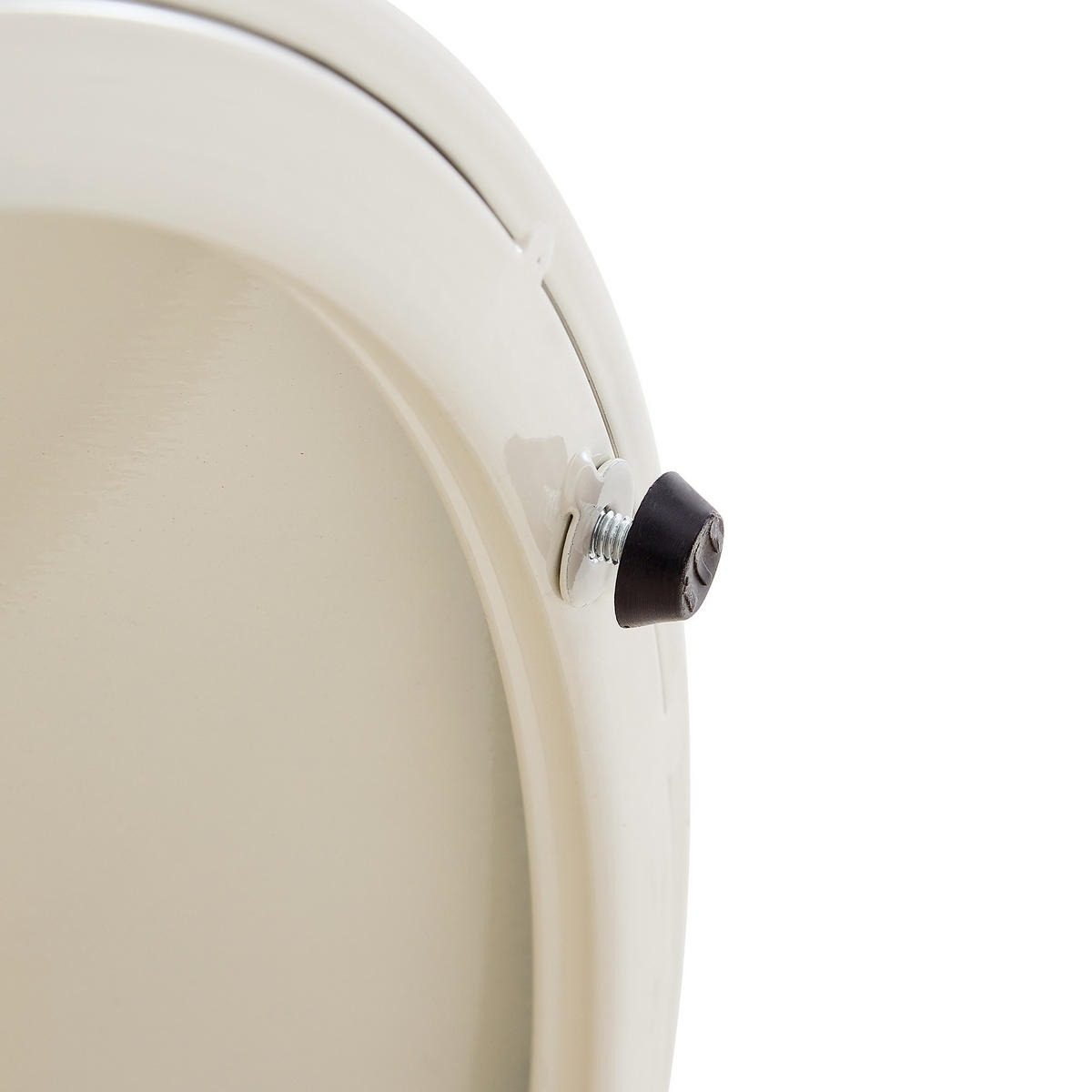 COUCHTISCH-SET DE-37439 2er-Set konusförmig mit Travertin-Optik Cremeweiß - Naturfarben, Metall (50/50/50.5cm) - ComfortXL