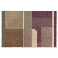 KOBERCE - Roviny - abstraktné - Bordeaux - línie - 200x140 cm - viacfarebná, textil/plast (200/0.4cm) - OnlyWow