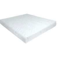 LATEXMATRATZE Aloe Vera 90x190 Höhe 18 cm H3 – 7 Zonen, 3-Schicht-Kern, Bezug mit Aloe Vera - Weiß, Textil - Letti Moderni