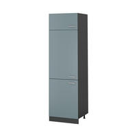 DULAP ÎNALT R-Line, Albastru-gri/antracit, 60 cm - gri albastru/antracit, compozit lemnos (60/206.8/57.2cm) - Vicco
