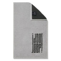 HANDTÜCHER BARS DOUBLEFACE 1724 PLATIN - 77 - Grau, Textil (30/50cm) - Joop!