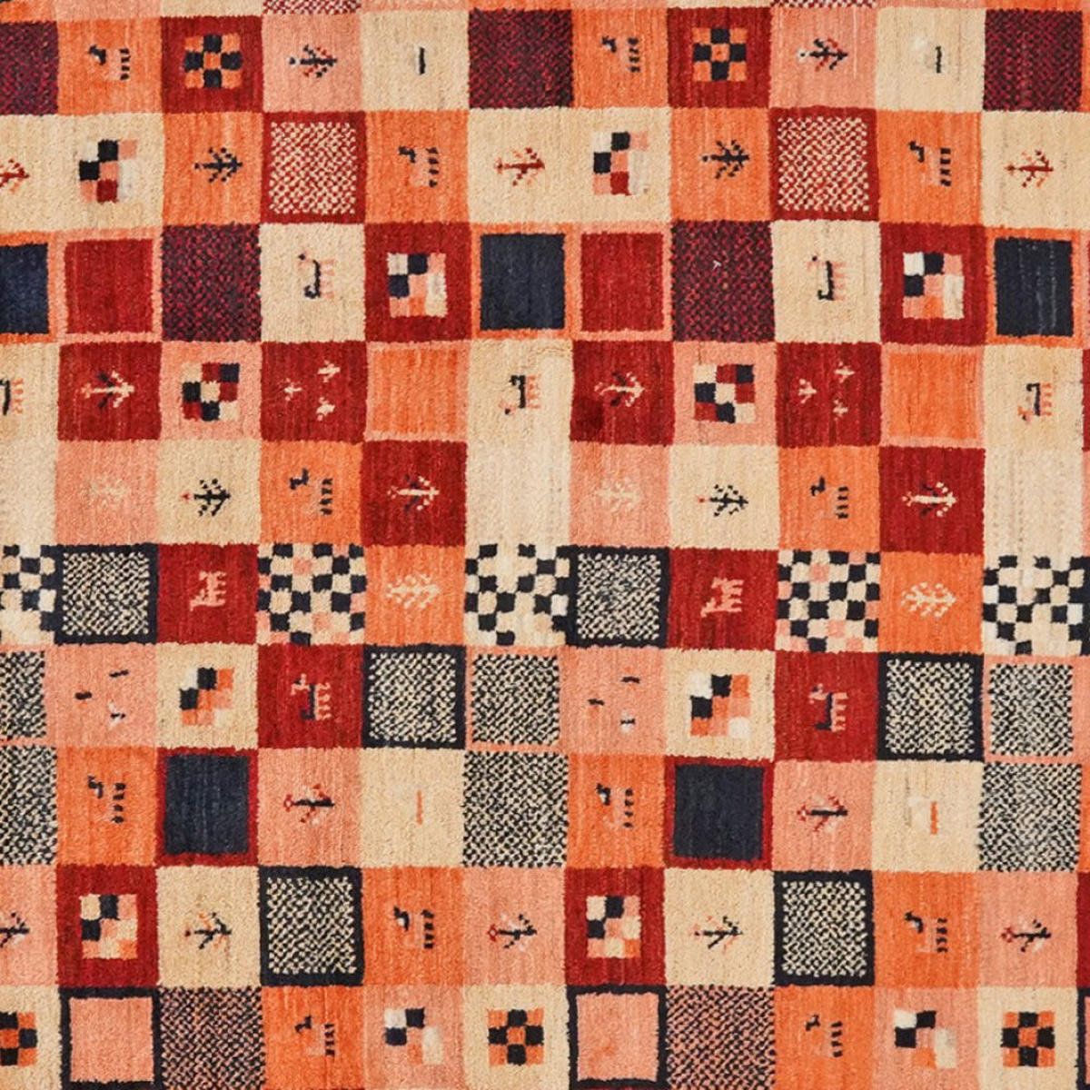 GABBEH-TEPPICH handgeknüpft Rizbaf Bunt 236/159 cm Schurwolle - Multicolor, Textil (159/236cm) - Looma