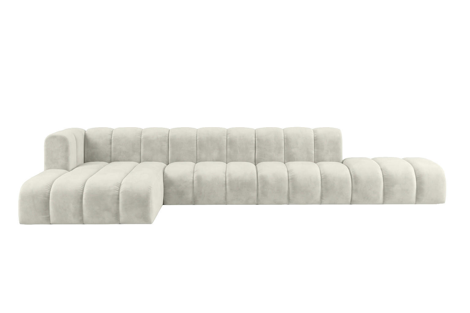Kaiser Möbel Ecksofa Creme 386x179 cm