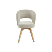 STUHL - 54 x 60.5 - stoff - cremefarben Gustavy - Creme, Textil (54/79/60.5cm) - Vente-Unique