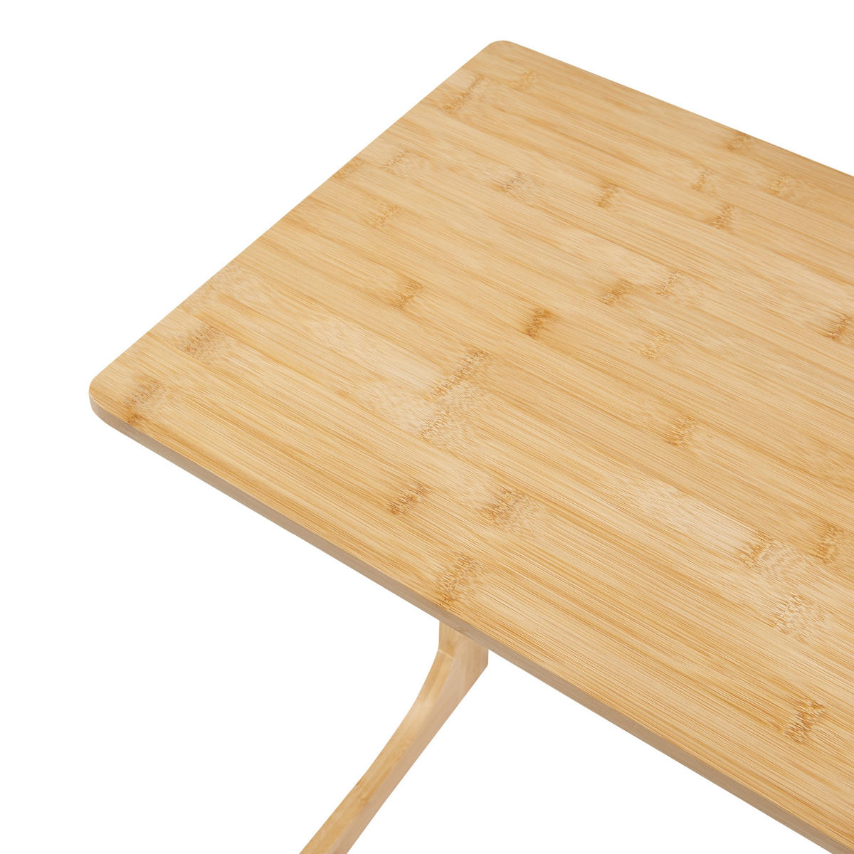 LAPTOPTISCH Hægebostad - Naturfarben, Holz (40/60/65cm) - [en.casa]