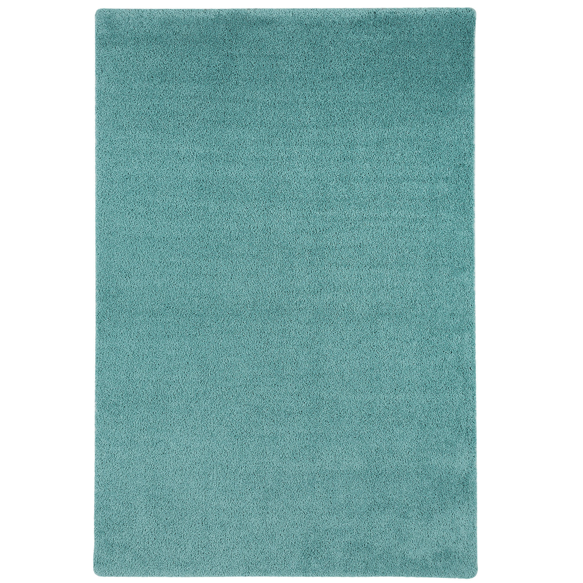 HOCHFLOR SHAGGY TEPPICH PALACE - Mintgrün, Textil (100/100cm) - Snapstyle