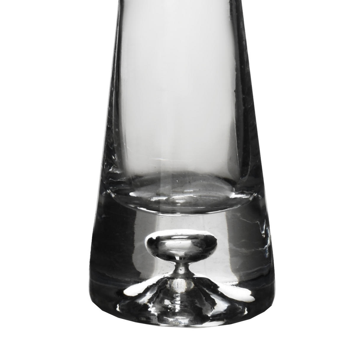 VASE Serenite Transparent Glas - Transparent, Glas (25cm) - Mondex