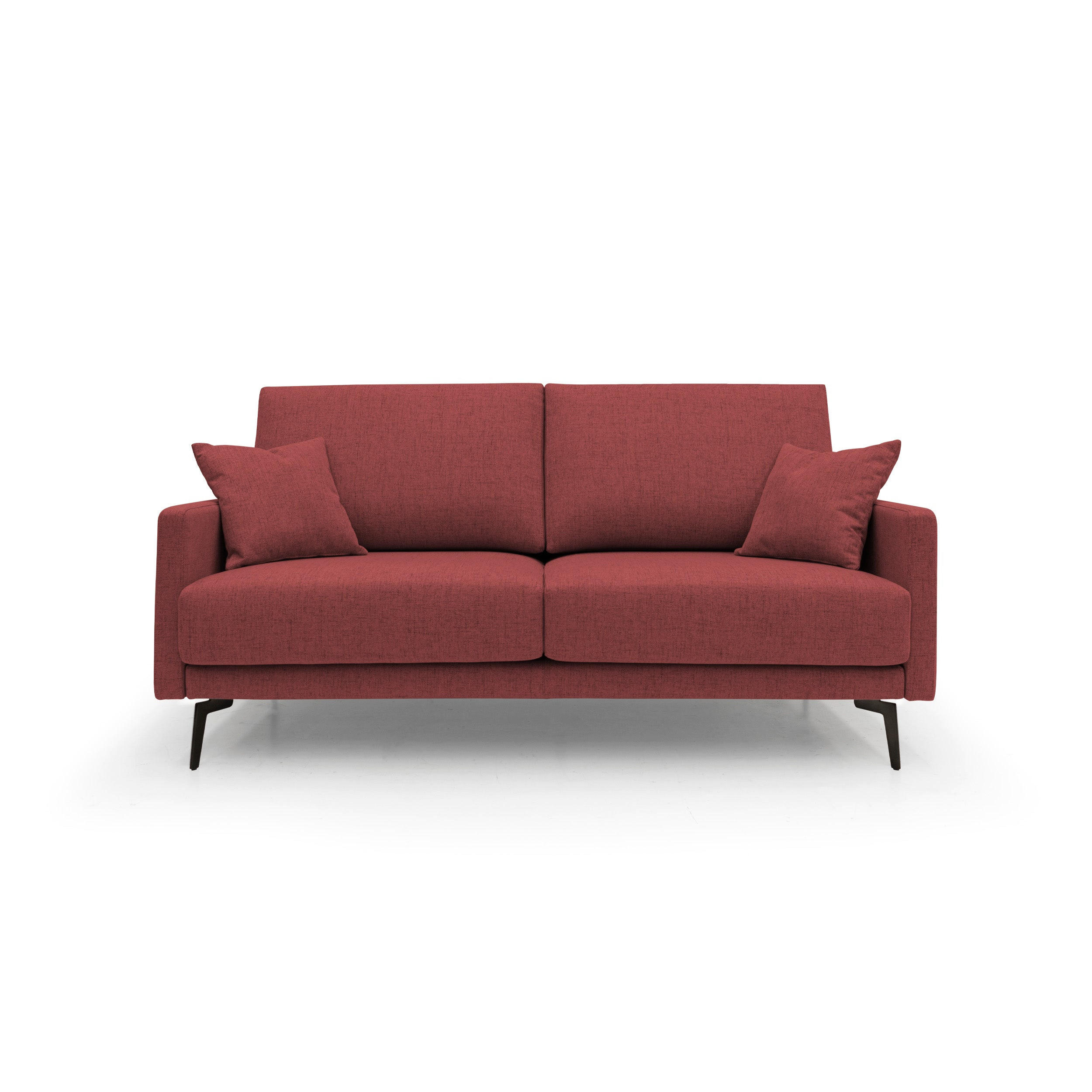 LINEARSOFA Saturno - Rot, Textil (180/94/90cm) - Divani.store
