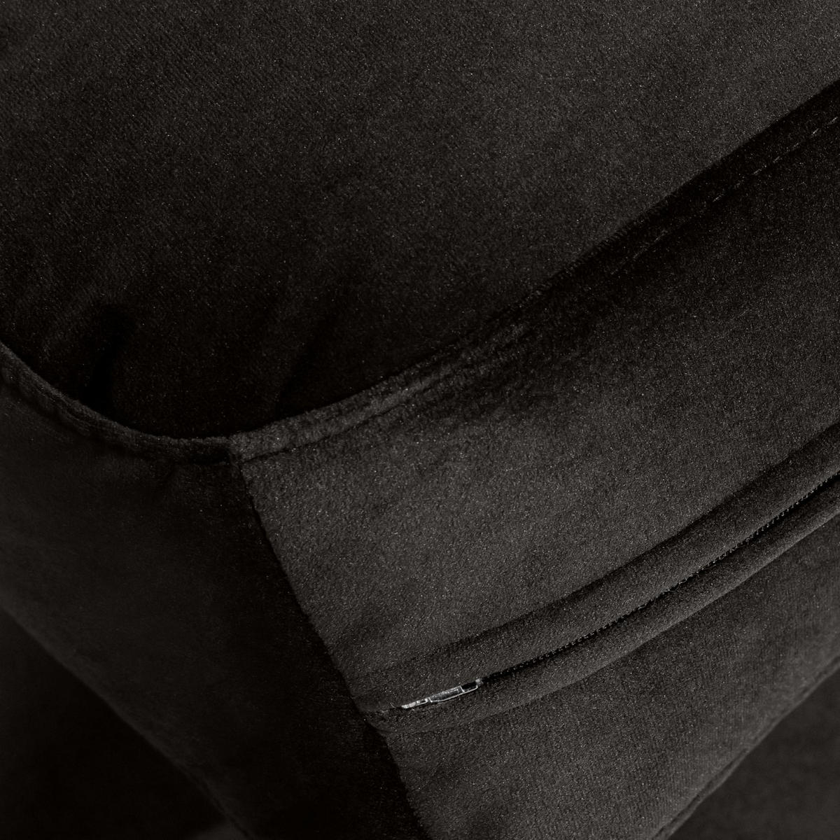 4-SITZER ECKSOFA ZUCCO Velour links, Braun - Braun, Textil (350/84/105cm) - KONSIMO®