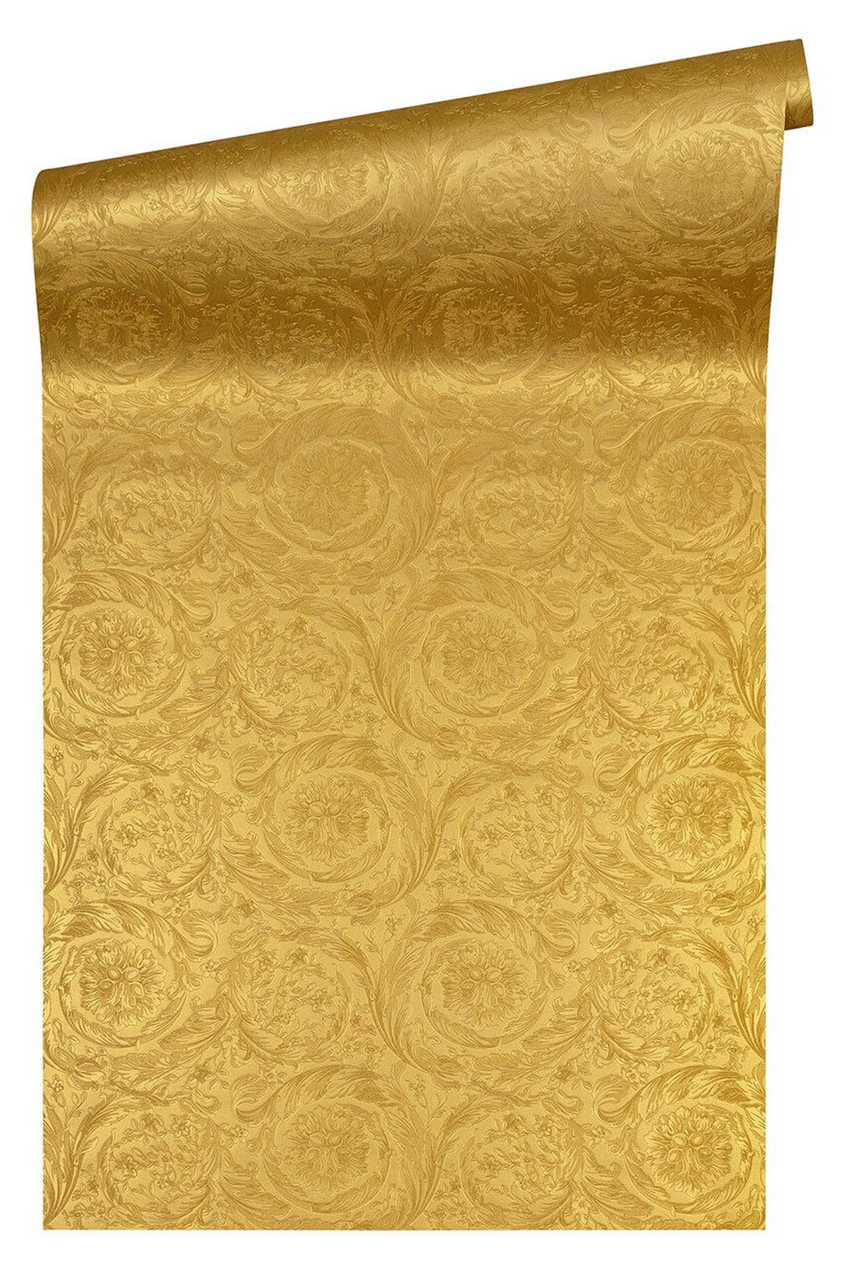 VLIESTAPETE 70/1005 cm - Goldfarben, Textil (70/1cm) - KUNSTLOFT