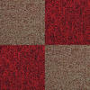 TEPPICHFLIESEN 50 x 50cm Sand & Fieberrot 10m² - Anthrazit, Textil (50/50/1cm) - Monstershop