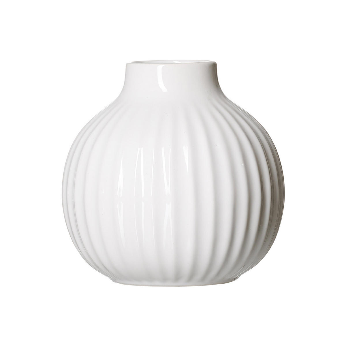 VASE Sanremo weiß 15 cm - Weiß, Keramik (15cm) - Ritzenhoff Breker