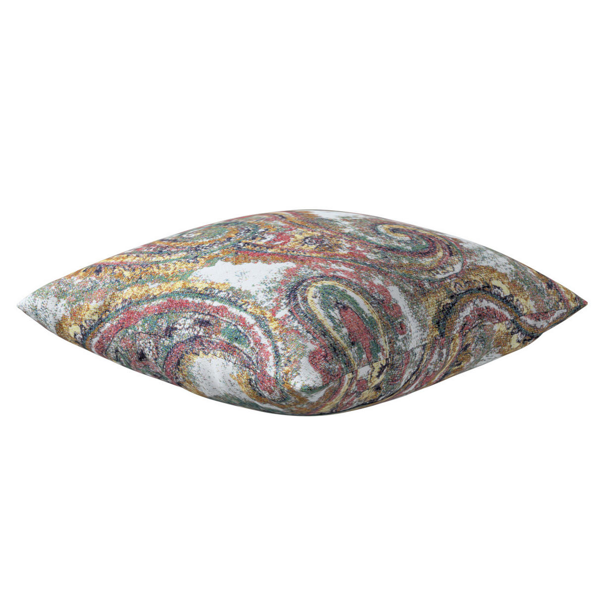 KISSENHÜLLE Cosy Home grün- rosa, 43x43 cm - Rosa, Textil (43/43cm) - Dekoria