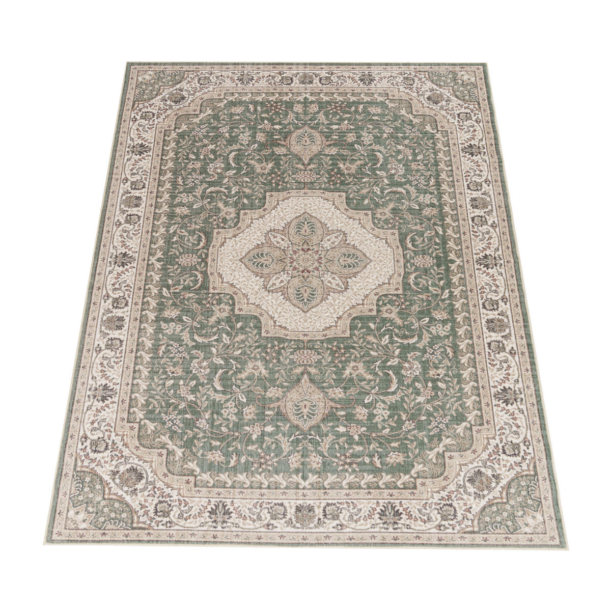 KURZFLORTEPPICH 160/220 cm Semer 422 - Grün, Textil (160/220cm) - Paco Home