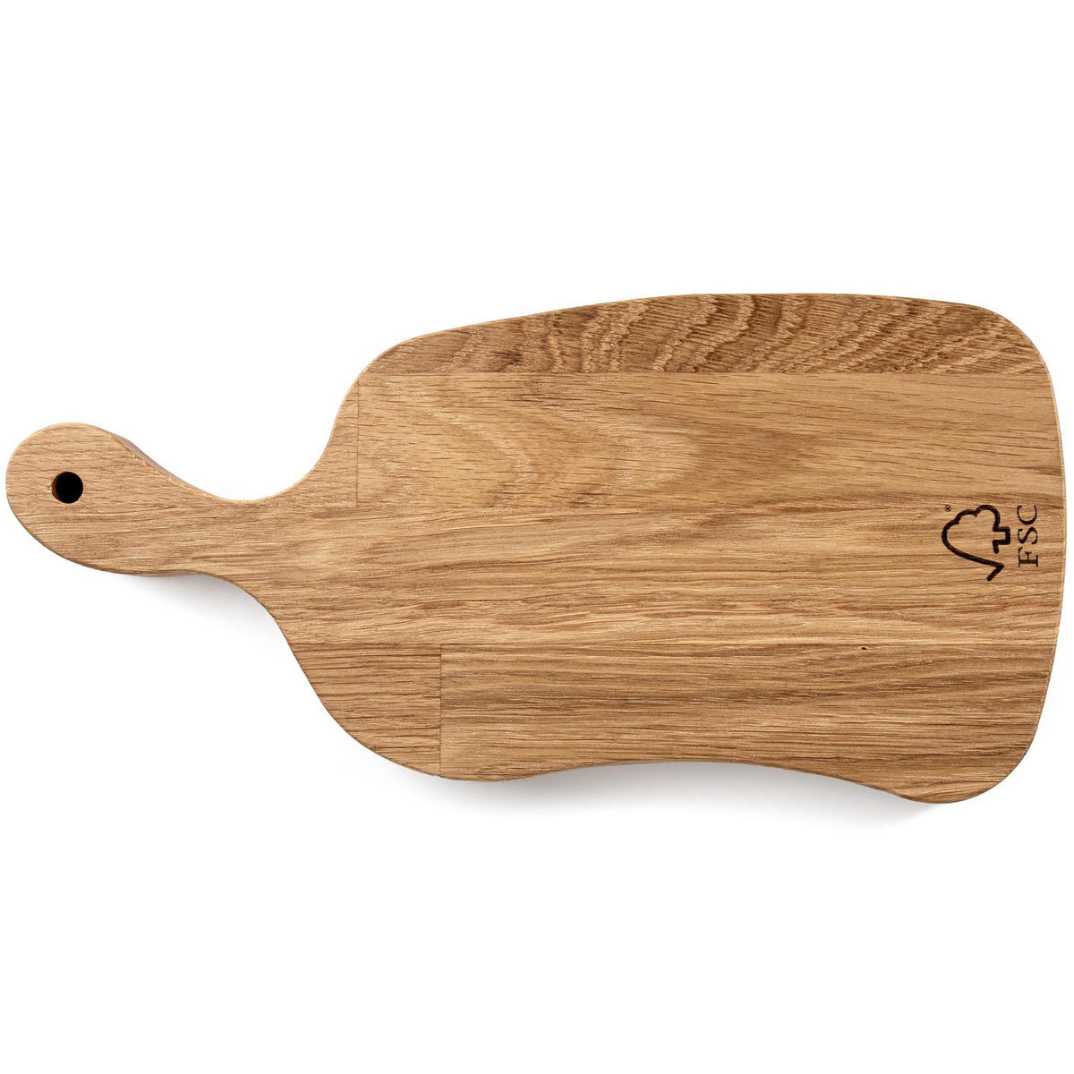 SCHNEIDEBRETT Holz Eiche geölt LIVO - Eichefarben, Holz (21/44cm) - KONSIMO®