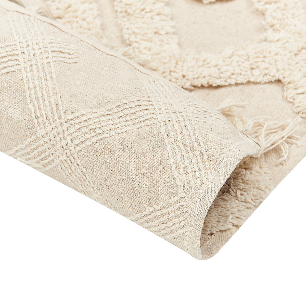 KURZFLOR-TEPPICH Ardahan 150/80 cm - Beige, Textil (80/150cm) - Beliani