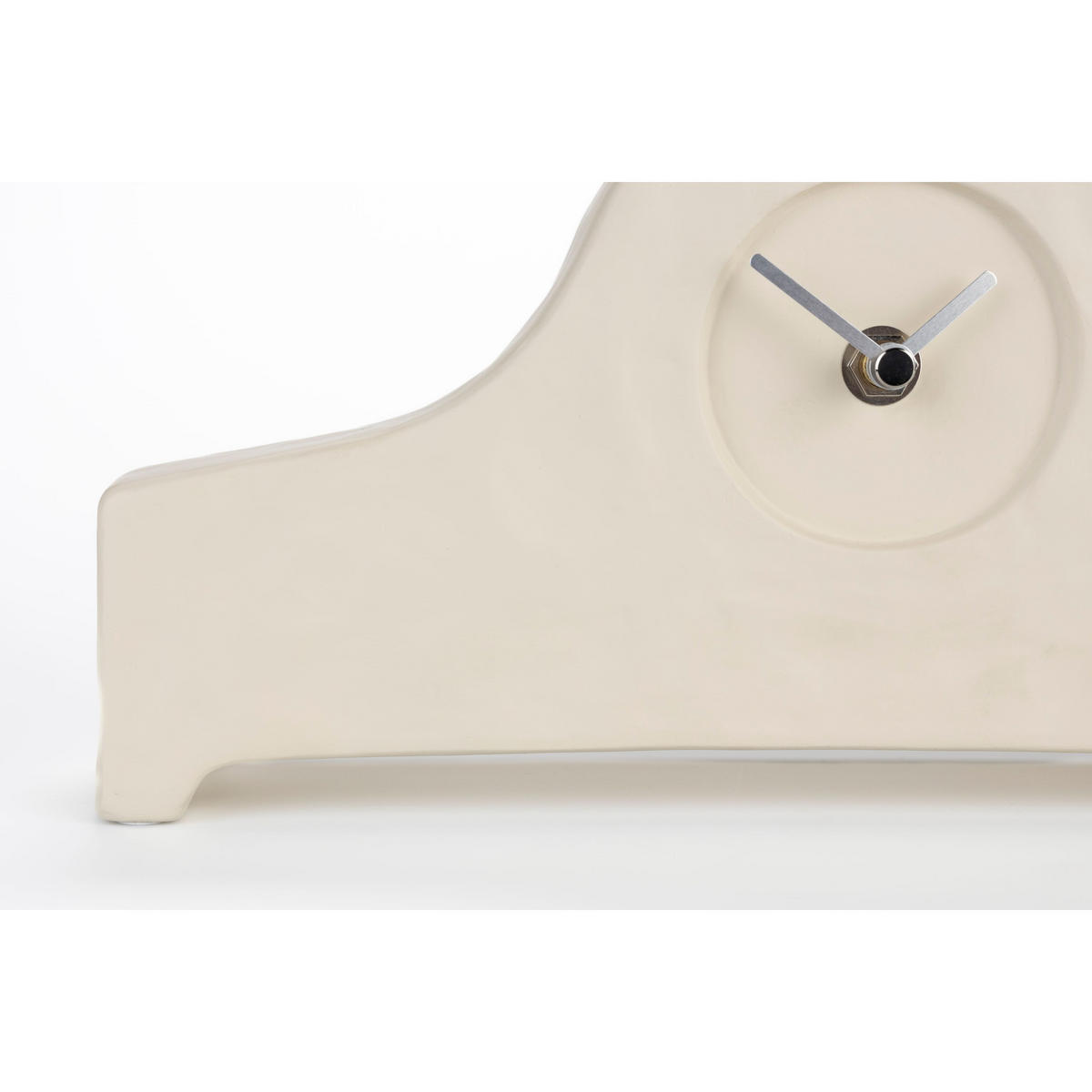 TISCHUHR Grandma Beige - Beige, Keramik (27.5/14/8cm) - Zuiver